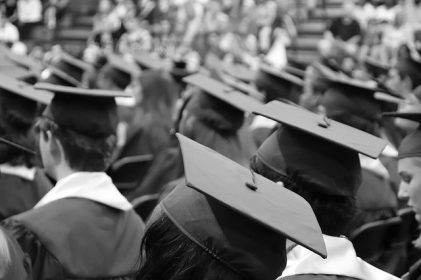 Student graduation ceremony