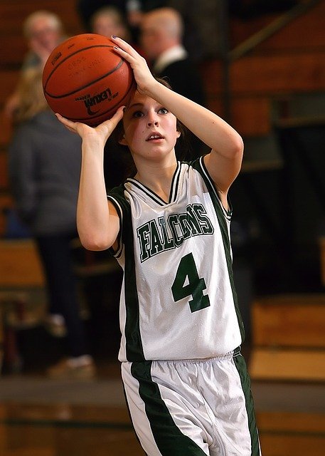 female sports high school CIF basketball